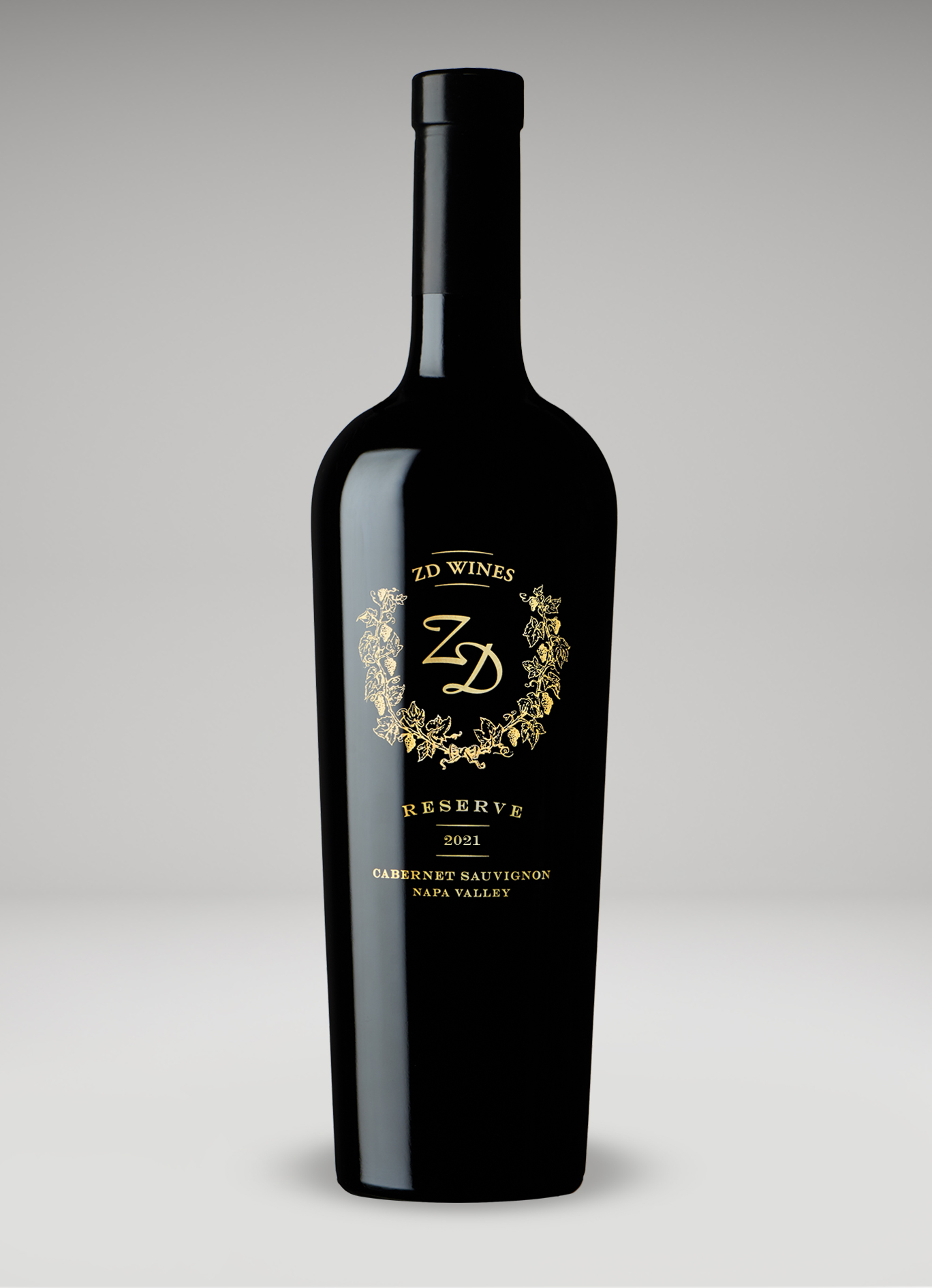 A bottle of 2021 Reserve Cabernet Sauvignon, Napa Valley