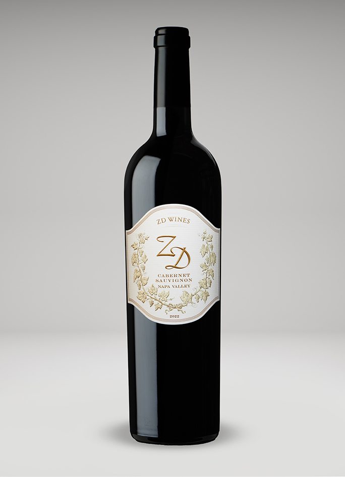 A bottle of 2022 Cabernet Sauvignon, Napa Valley